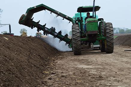 The benefits of using a compost turner machine tractor