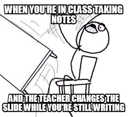 The class you're taking.