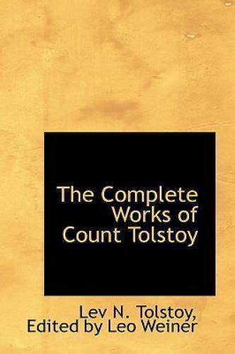 The complete works of Count Tolstoy v19 Doc