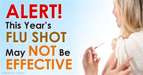 The flu vaccine is not effective if you're already sick with the flu.