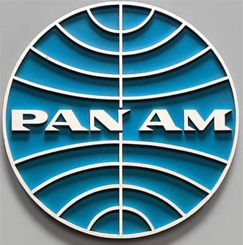 The iconic Pan Am logo