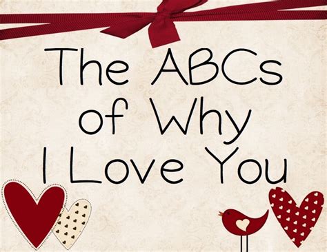 The illustrated ABC of why I love you Doc