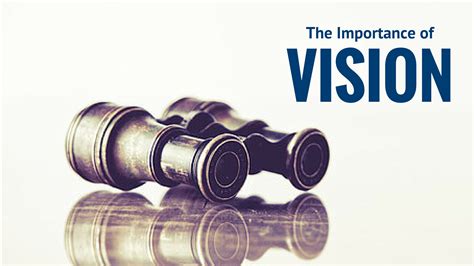 The importance of vision: