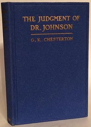 The judgment of Dr Johnson A comedy in three acts Kindle Editon