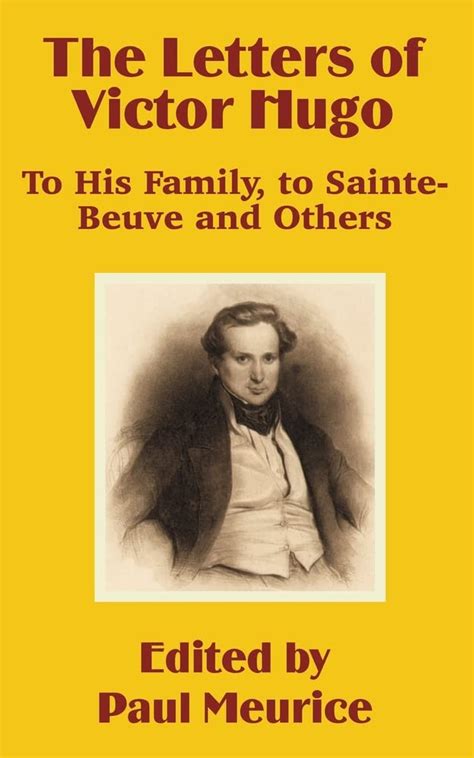 The letters of Victor Hugo to his family to Sainte-Beuve and others PDF