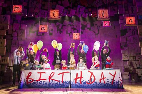 The musical is based on the beloved children's novel by Roald Dahl.