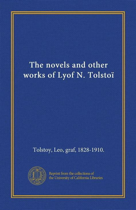 The novels and other works of Lyof N Tolstoï Epub