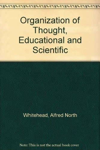 The organisation of thought educational and scientific PDF