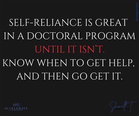 The perils of self-reliance include: