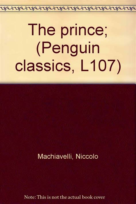 The prince Penguin classics L107 Reader