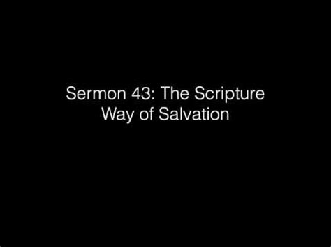 The scripture way of salvation A sermon PDF