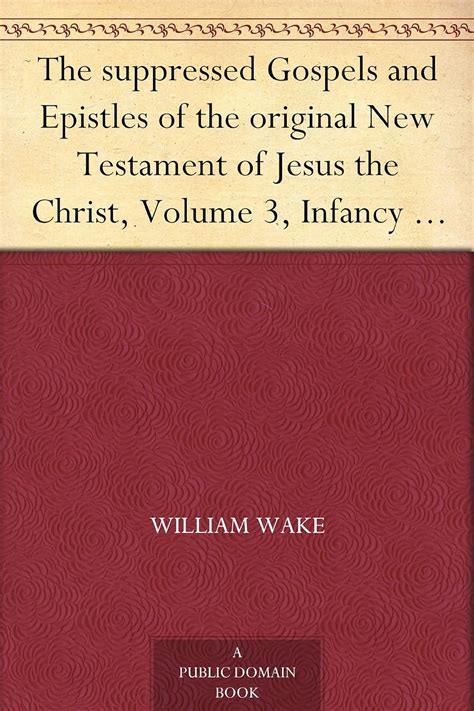 The suppressed Gospels and Epistles of the original New Testament of Jesus the Christ Volume 3 Infancy of Jesus Christ Doc