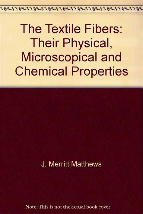 The textile fibers, their physical, microscopical and chemical properties, Ebook PDF