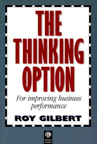 The thinking option For improving business performance Epub