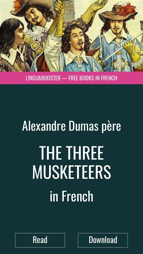 The three musketeers Bilingual book Learn French by reading 8 PDF