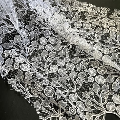 The use of higher-quality lace: