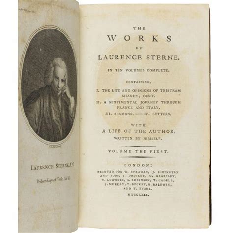 The works of Laurence Sterne In ten volumes complete With a life of the author written by himself Volume 10 of 10 Reader