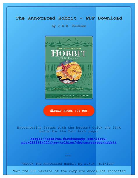 The.Annotated.Hobbit Ebook PDF