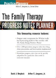 The.Family.Therapy.Progress.Notes.Planner.Practice.Planners Reader