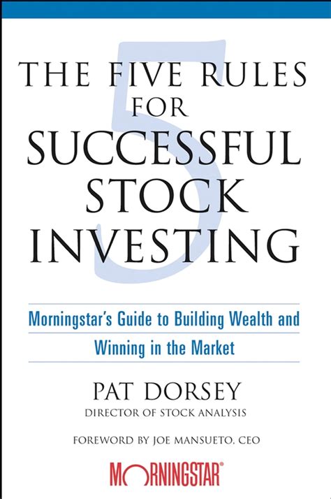 The.Five.Rules.for.Successful.Stock.Investing Ebook Epub