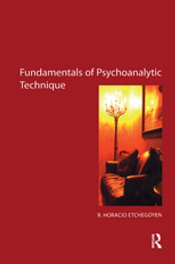 The.Fundamentals.of.Psychoanalytic.Technique Ebook Epub