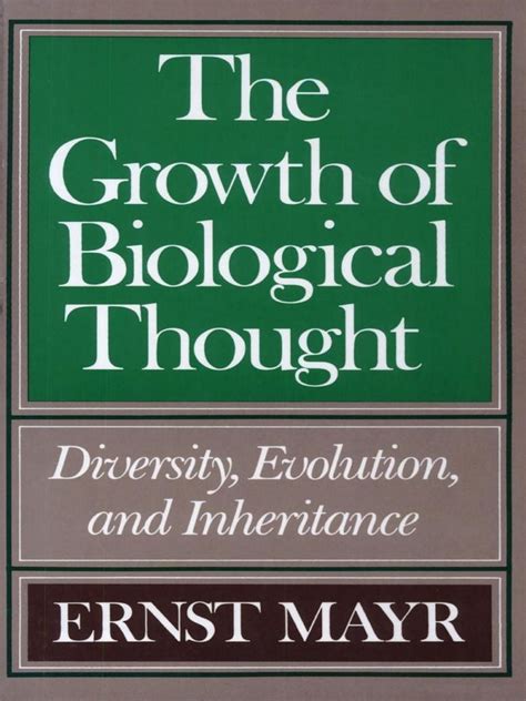 The.Growth.of.Biological.Thought.Diversity.Evolution.and.Inheritance Ebook Kindle Editon