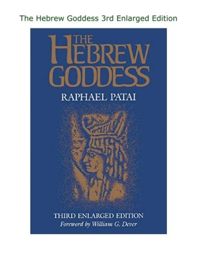 The.Hebrew.Goddess.3rd.Enlarged.Edition Ebook Doc