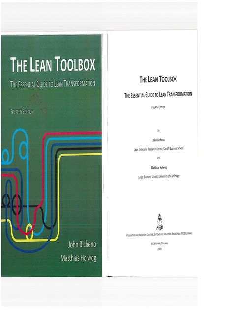 The.Lean.Toolbox.4th.Edition Ebook Kindle Editon