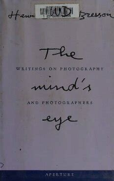 The.Mind.s.Eye.Writings.on.Photography.and.Photographers Ebook PDF