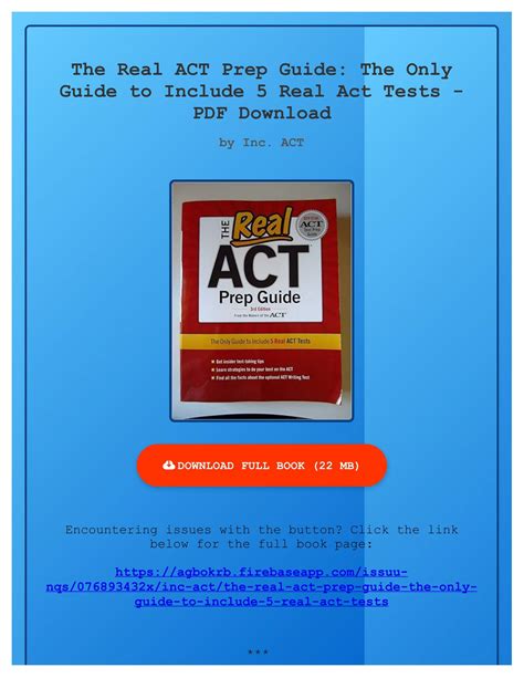 The.Real.ACT.Prep.Guide Ebook Doc