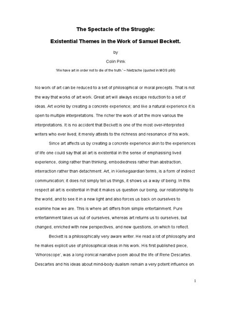 Thematic Depth and Philosophical Explorations