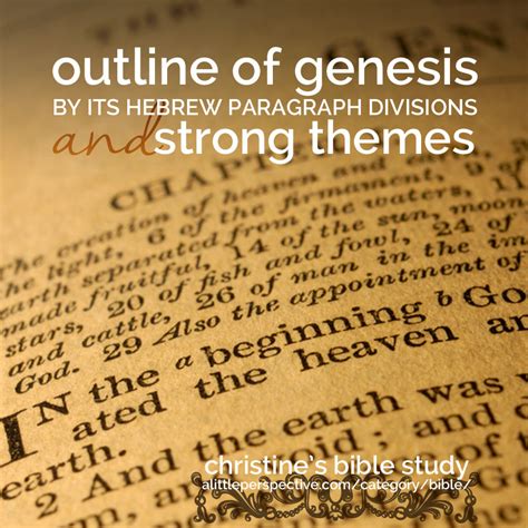 Themes From Genesis Ebook Doc