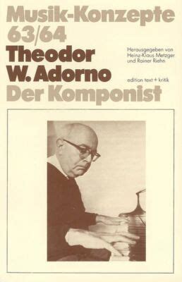 Theodor W. Adorno: der Komponist (Musik-Konzepte) Ebook Reader