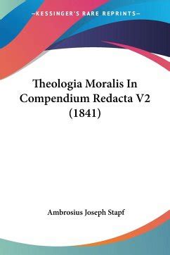 Theologia Moralis in Compendium Redacta. Ed Doc