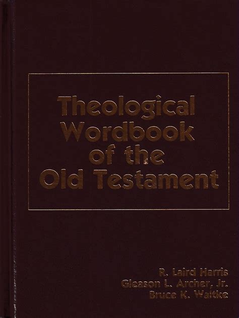 Theological Wordbook of the Old Testament (2-vol. set) Ebook PDF