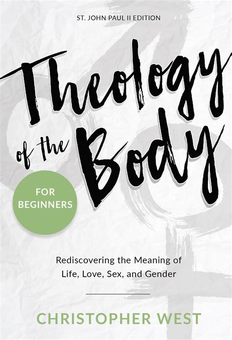 Theology Of The Body For Beginners Doc