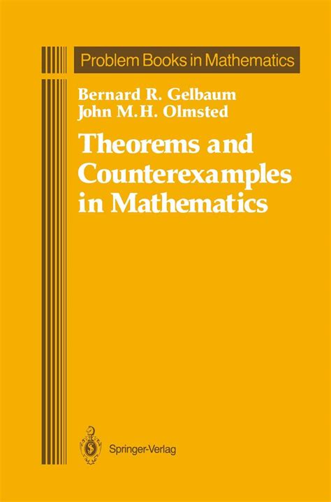 Theorems and Counterexamples in Mathematics Doc