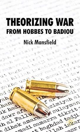 Theorizing War From Hobbes to Bandiou PDF