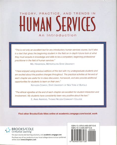 Theory, Practice, and Trends In Human Services An Introduction. Edward S. Neukrug Reader