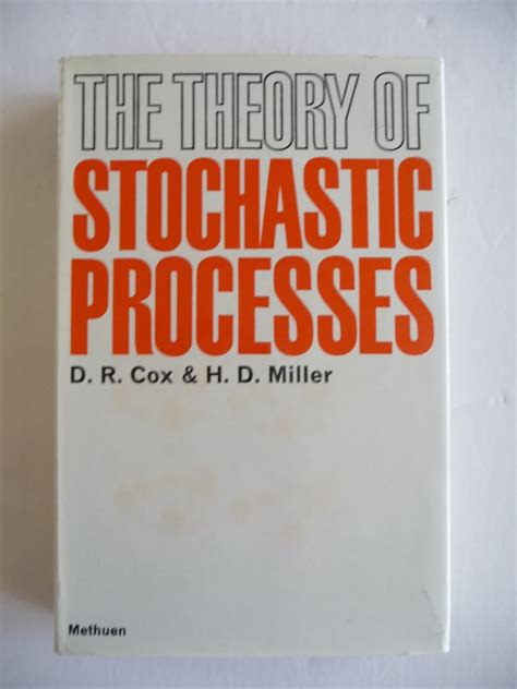 Theory Of Stochastic Processes Cox Miller Ebook PDF