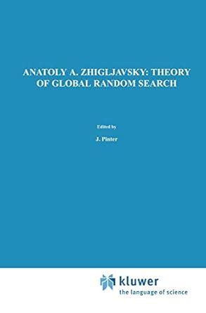 Theory of Global Random Search 1st Edition PDF