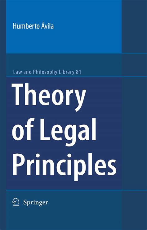 Theory of Legal Principles Epub