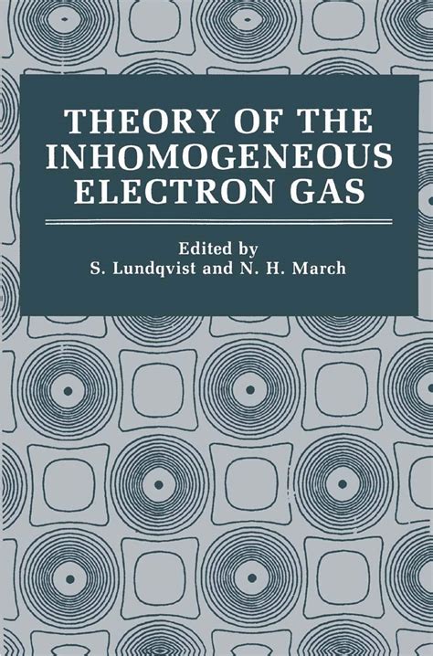 Theory of the Inhomogeneous Electron Gas 1st Edition Doc