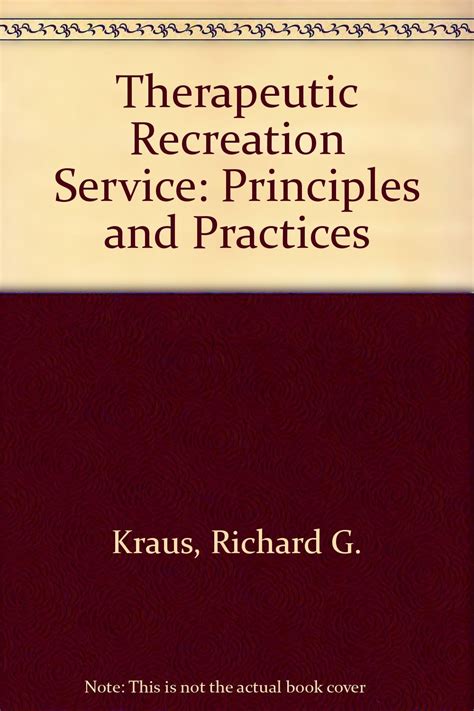 Therapeutic Recreation Service Principles and Practices Kindle Editon