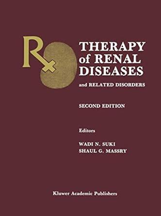 Therapy of Renal Diseases and Related Disorders 2nd Edition PDF