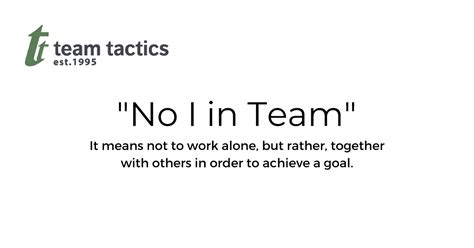 There's No I in Team: The Power of Collaboration