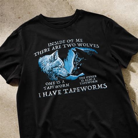 There Are Two Wolves Inside Me Shirt: A Tale of Inner Conflict