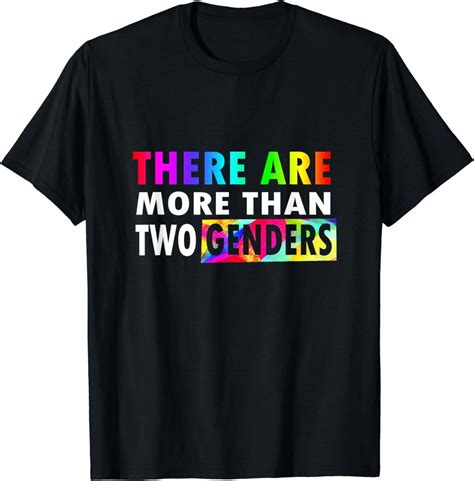 There is More Than Two Genders Shirt: Embracing Gender Diversity