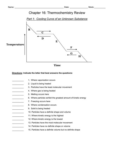 Thermochemistry Review 16 5 Answers PDF