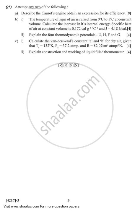 Thermodynamics 2013 Paper Solution Reader